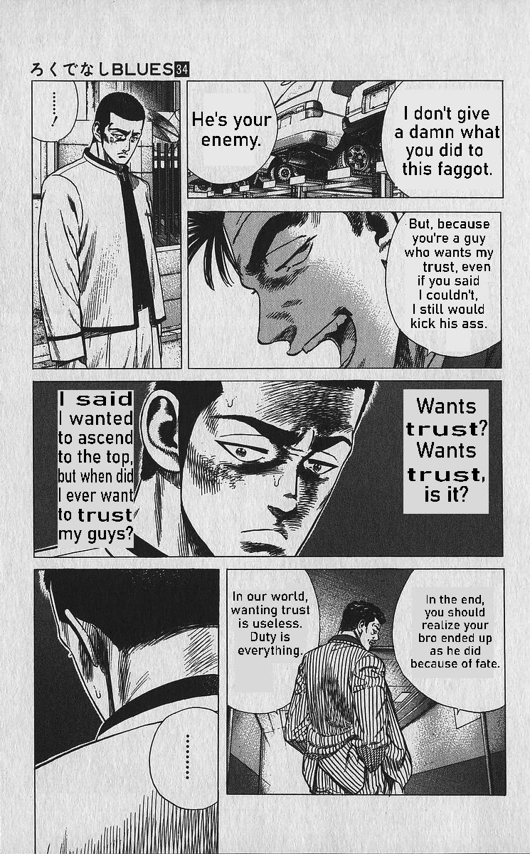 Rokudenashi Blues chapter 336 page 12
