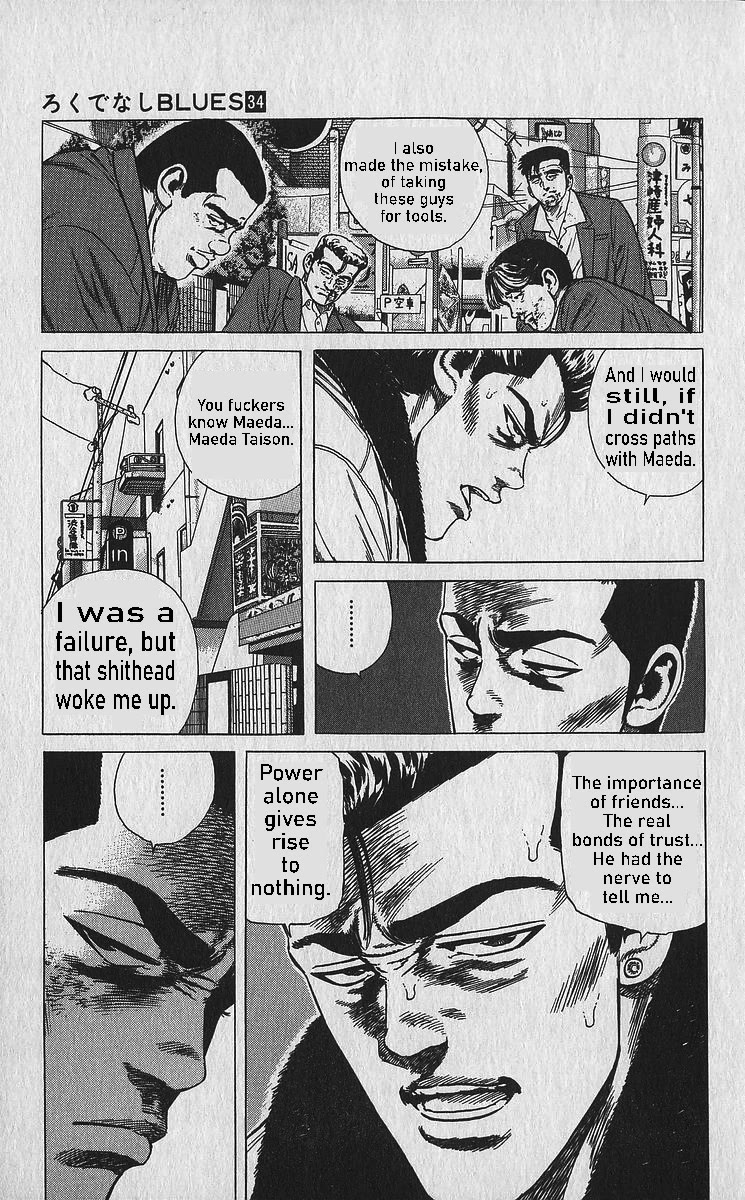 Rokudenashi Blues chapter 338 page 8