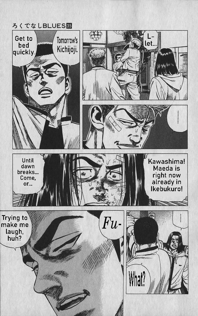 Rokudenashi Blues chapter 344 page 19