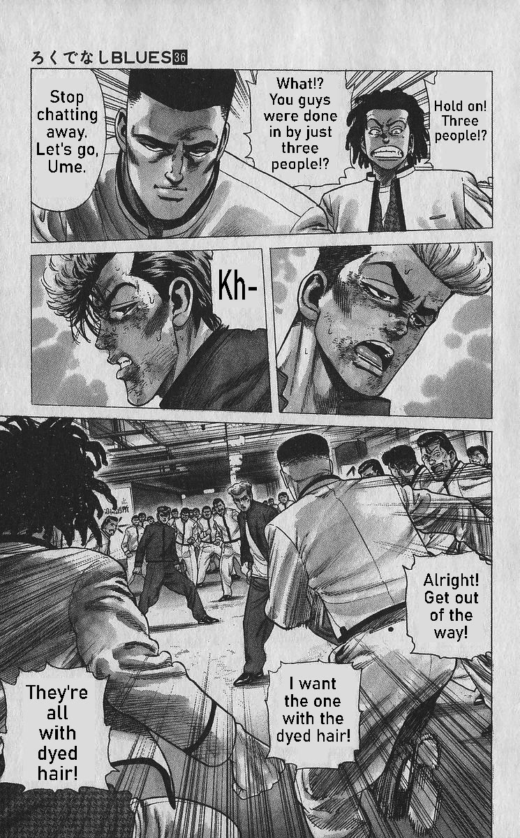 Rokudenashi Blues chapter 349 page 23