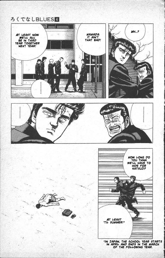 Rokudenashi Blues chapter 35 page 20