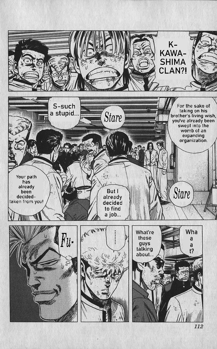 Rokudenashi Blues chapter 354 page 11