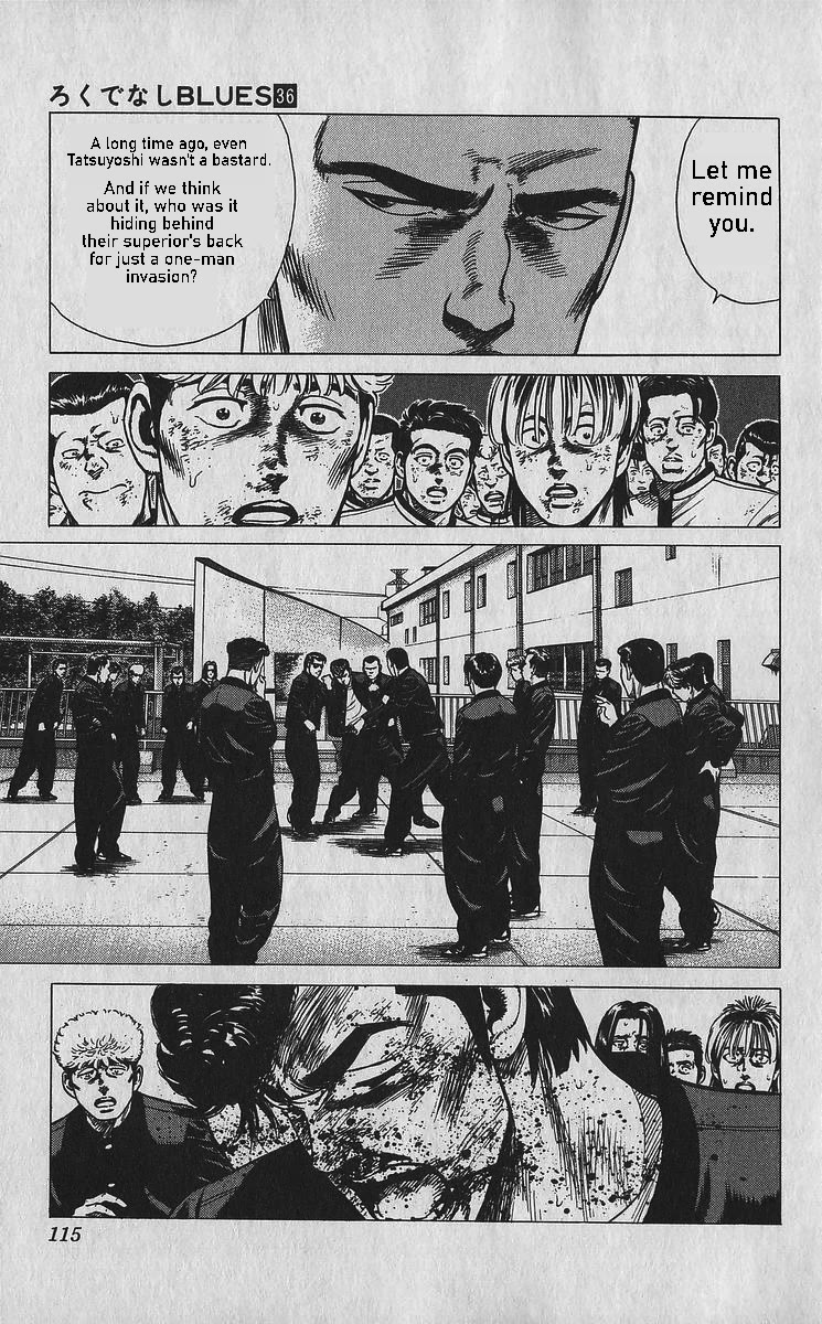 Rokudenashi Blues chapter 354 page 14