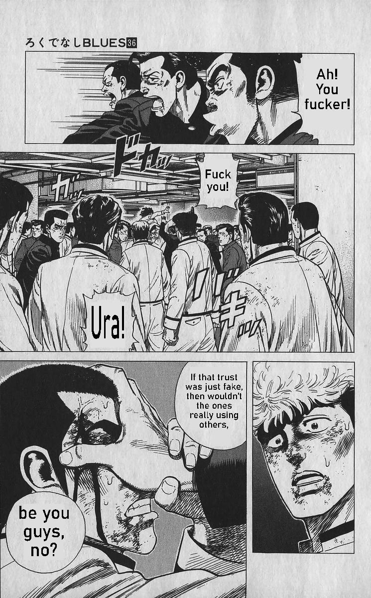 Rokudenashi Blues chapter 354 page 18