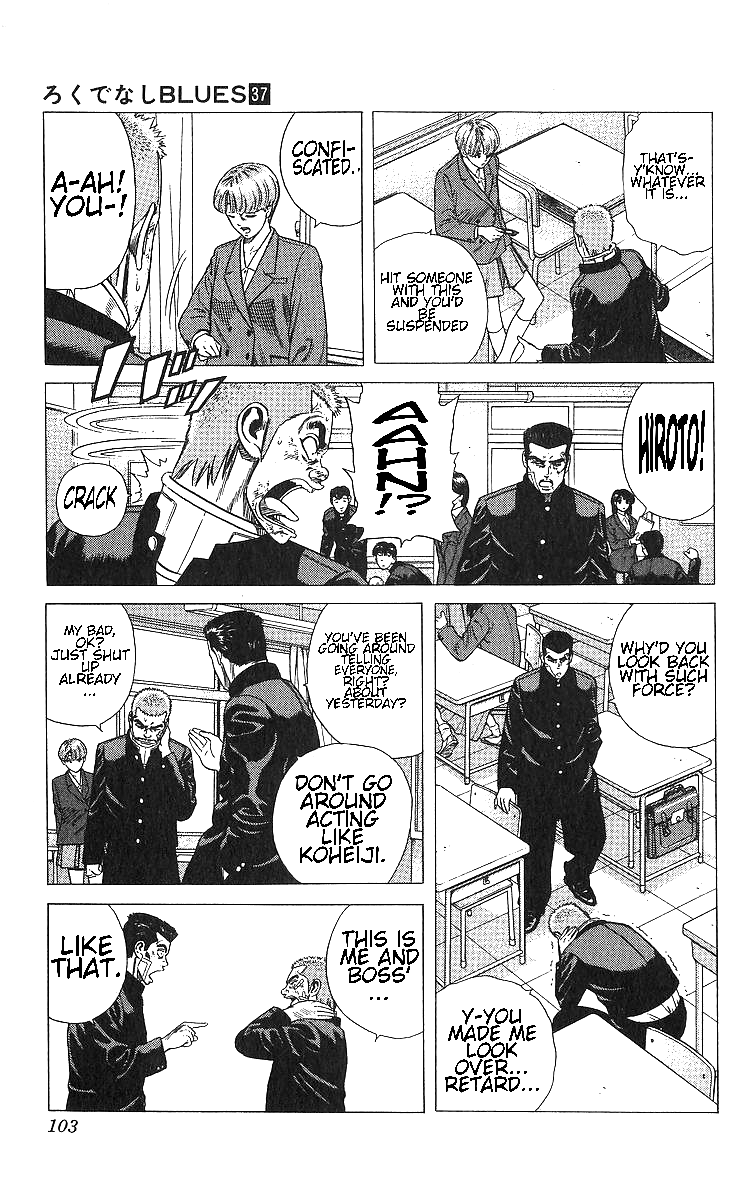 Rokudenashi Blues chapter 364 page 3