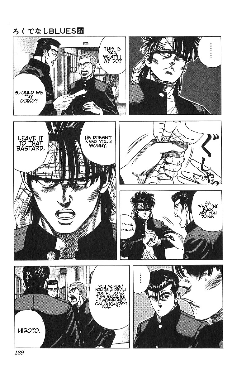 Rokudenashi Blues chapter 368 page 9