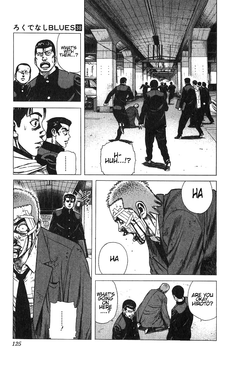 Rokudenashi Blues chapter 374 page 17