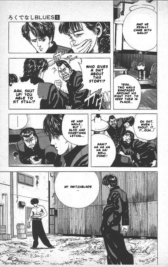 Rokudenashi Blues chapter 40 page 14