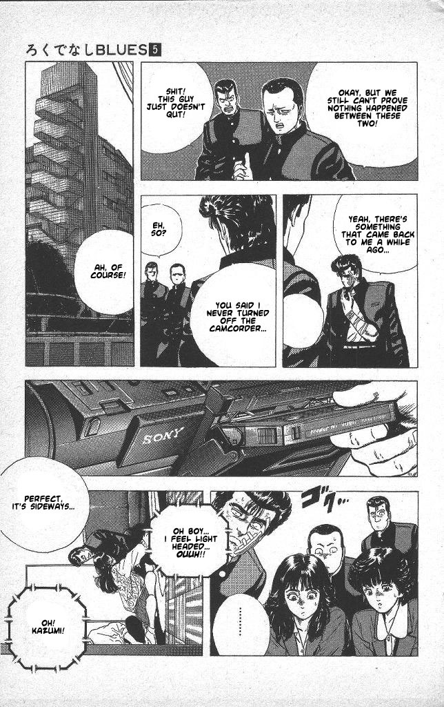 Rokudenashi Blues chapter 46 page 19