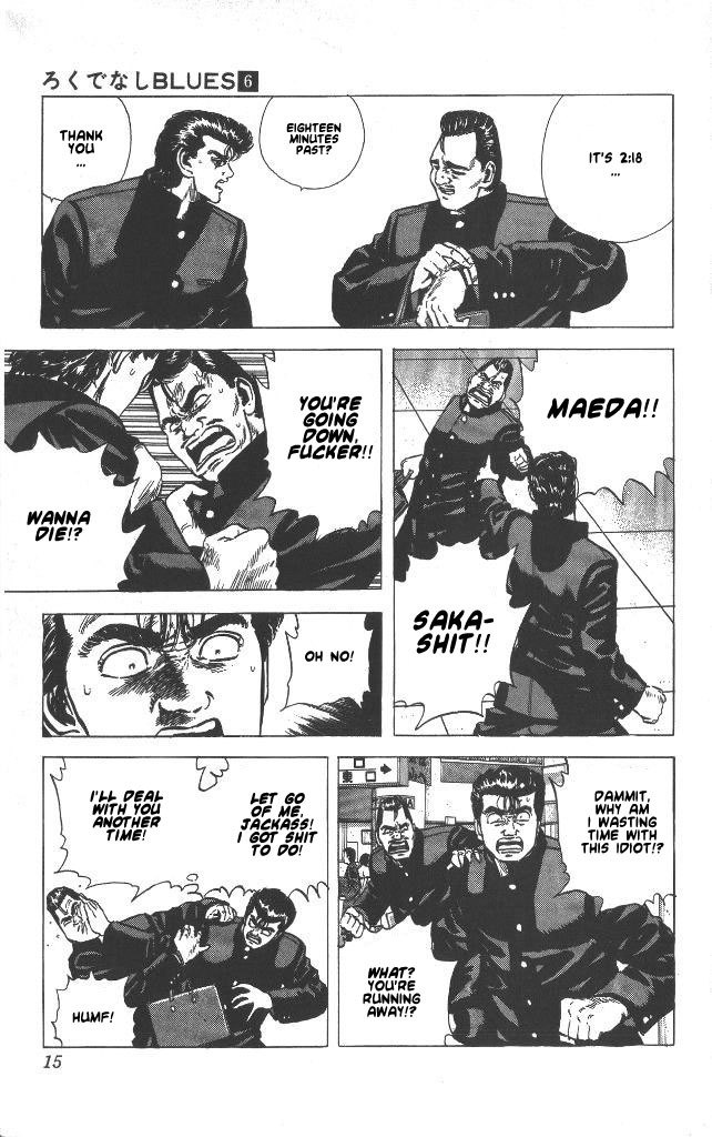 Rokudenashi Blues chapter 49 page 14