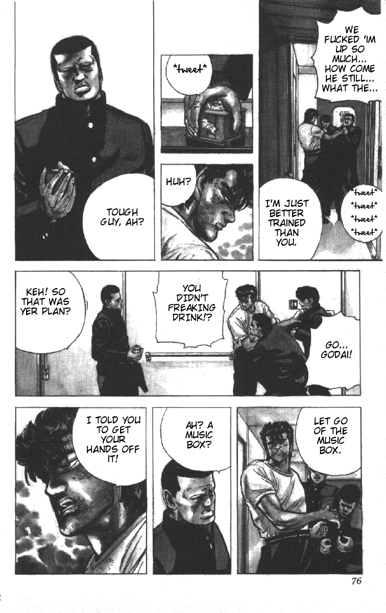 Rokudenashi Blues chapter 72 page 11