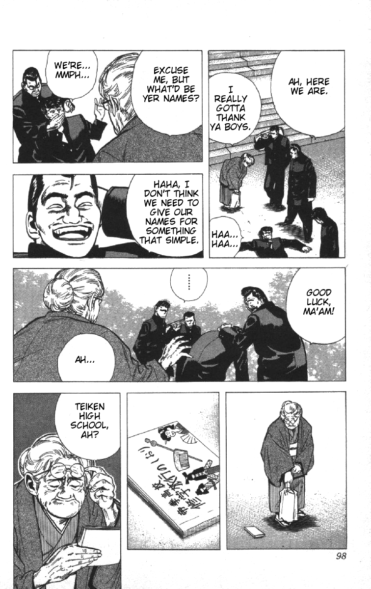 Rokudenashi Blues chapter 73 page 12