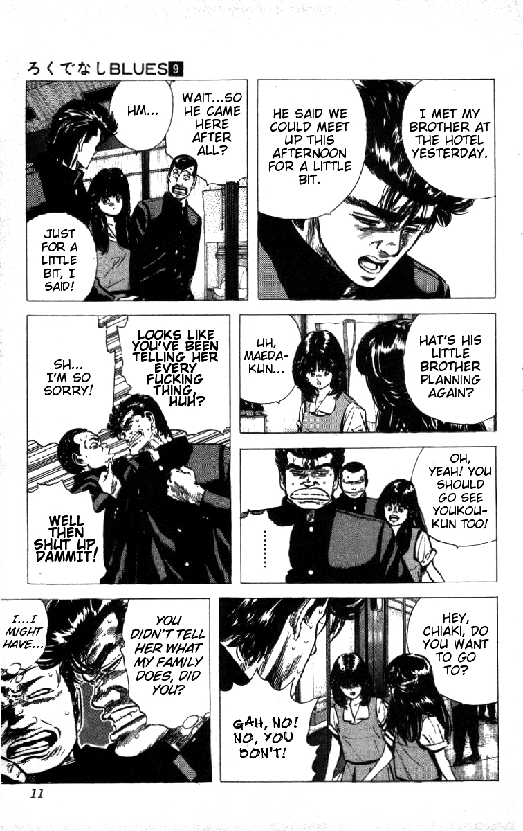 Rokudenashi Blues chapter 79 page 11