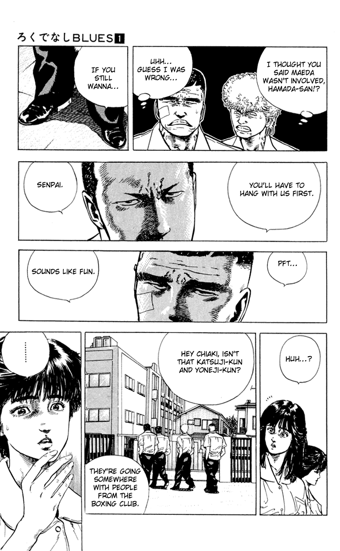 Rokudenashi Blues chapter 8 page 17