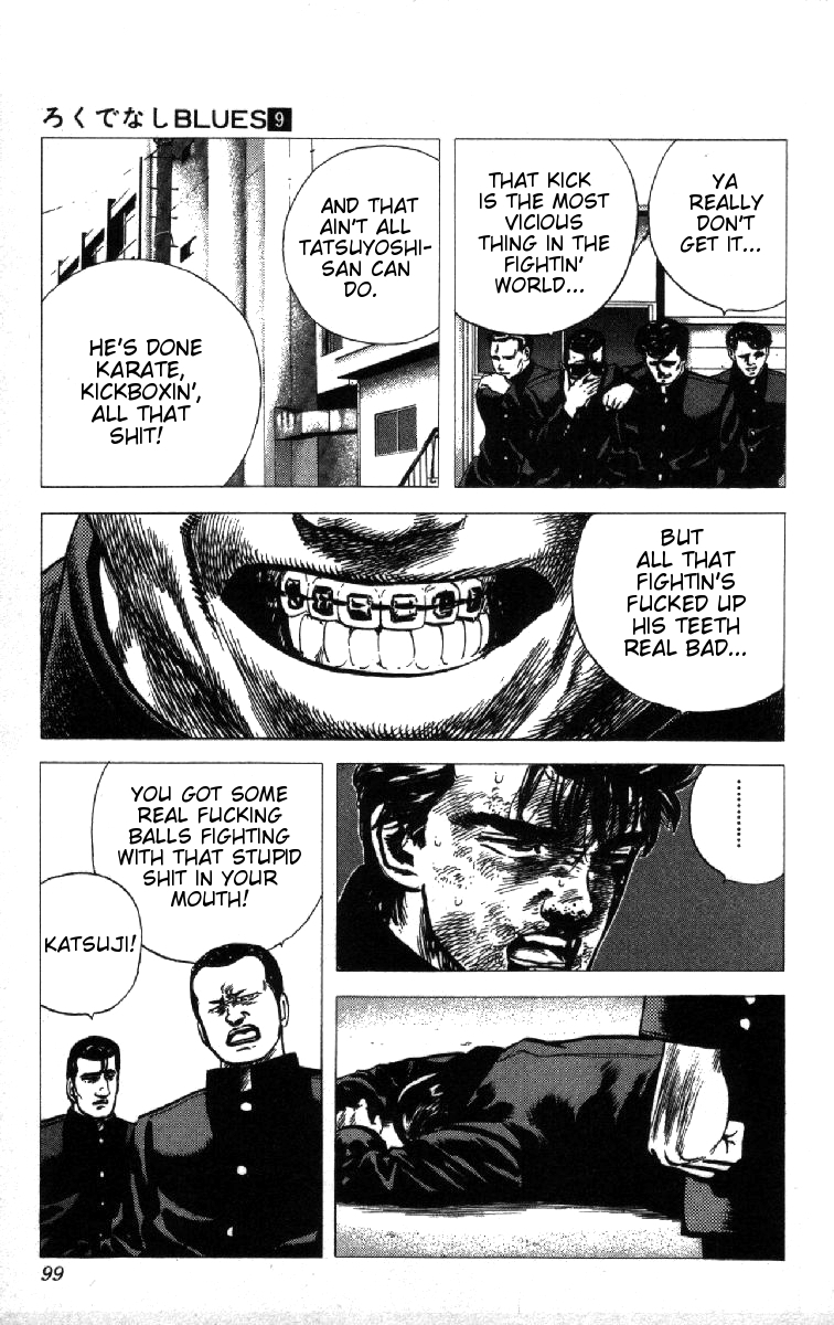 Rokudenashi Blues chapter 83 page 14