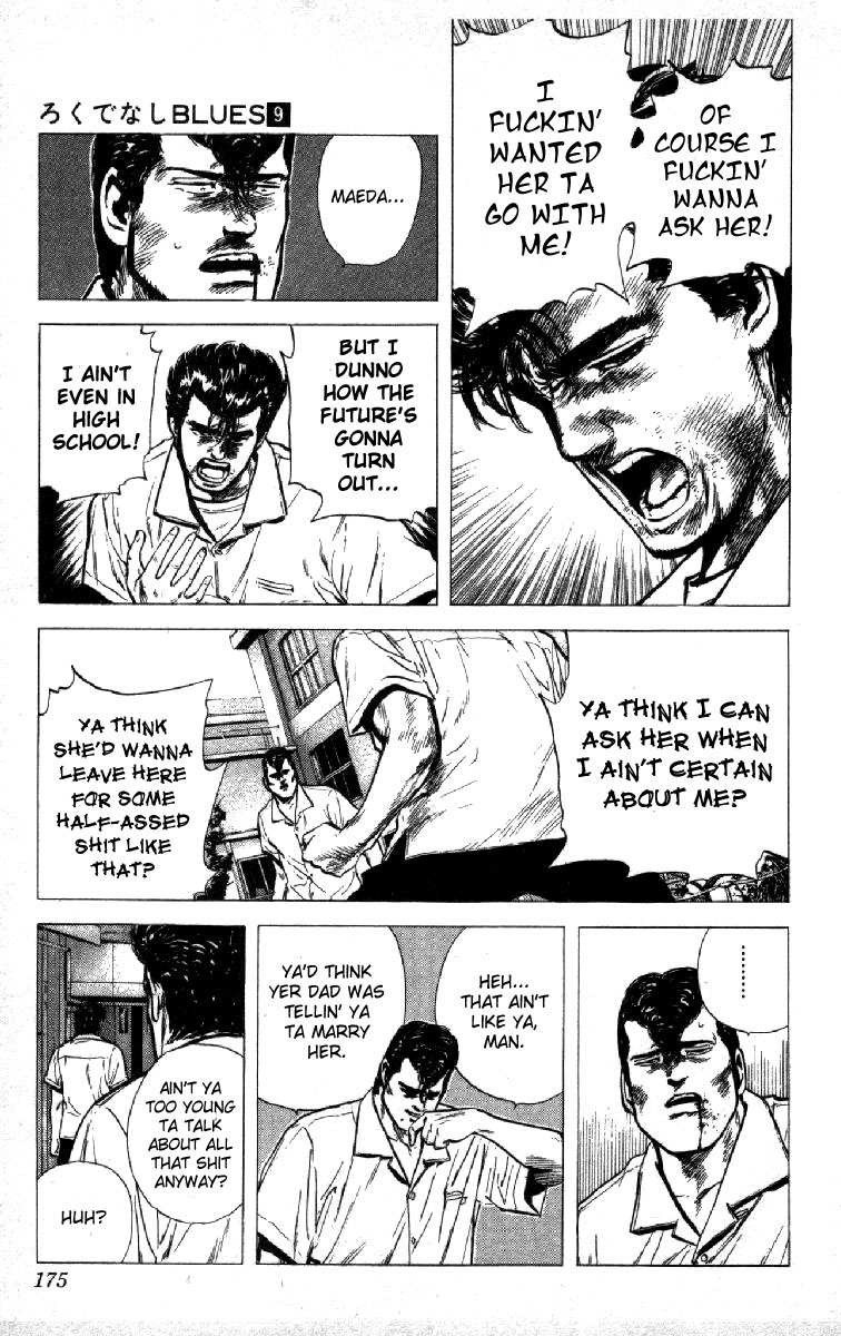 Rokudenashi Blues chapter 87 page 11