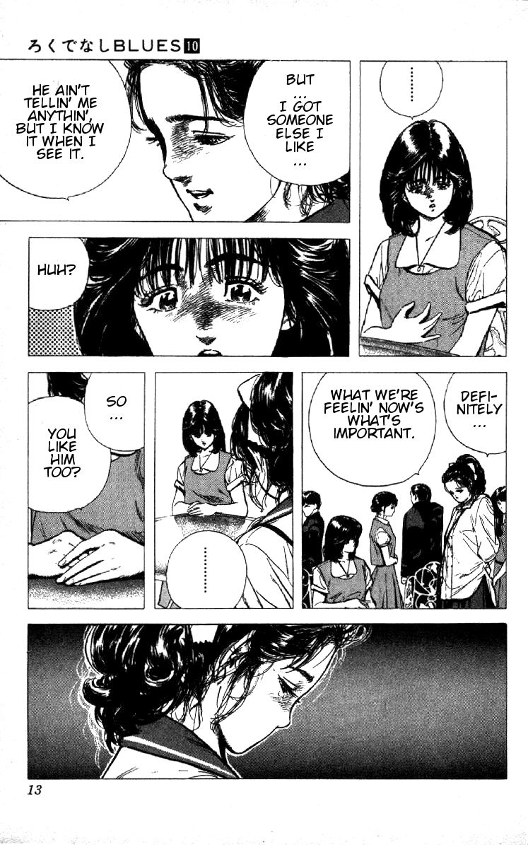Rokudenashi Blues chapter 89 page 13
