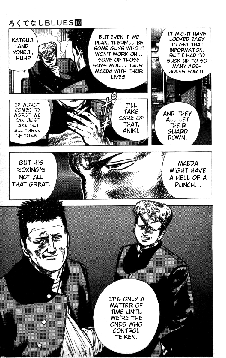 Rokudenashi Blues chapter 92 page 19