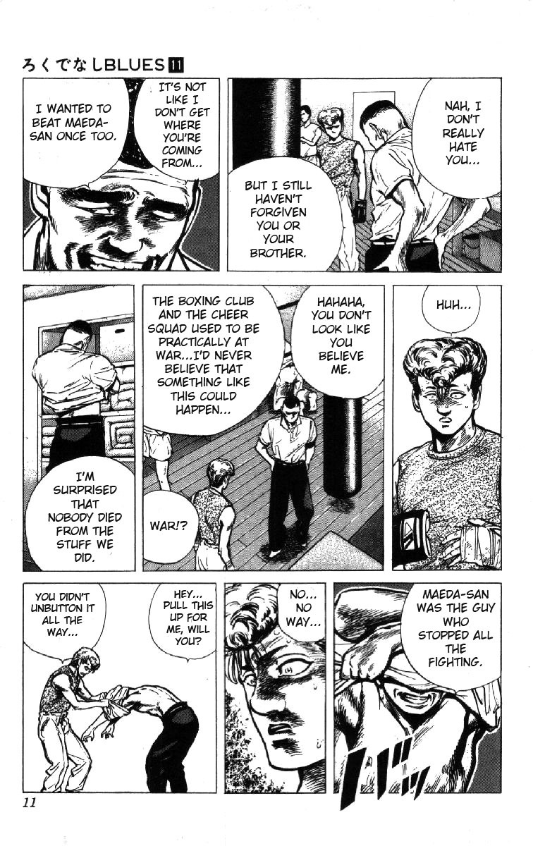 Rokudenashi Blues chapter 98 page 11