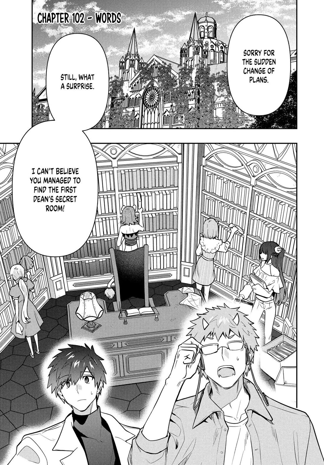 Rokuhime wa Kami Goe ni Koi ni Suru chapter 102 page 1