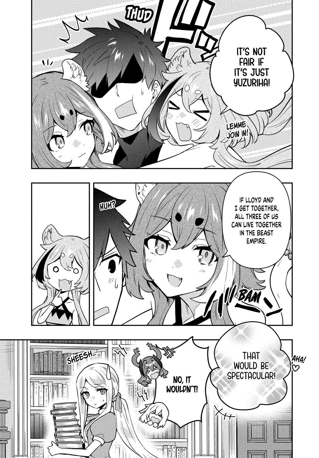Rokuhime wa Kami Goe ni Koi ni Suru chapter 102 page 17