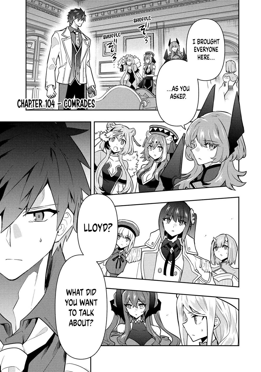 Rokuhime wa Kami Goe ni Koi ni Suru chapter 104 page 1