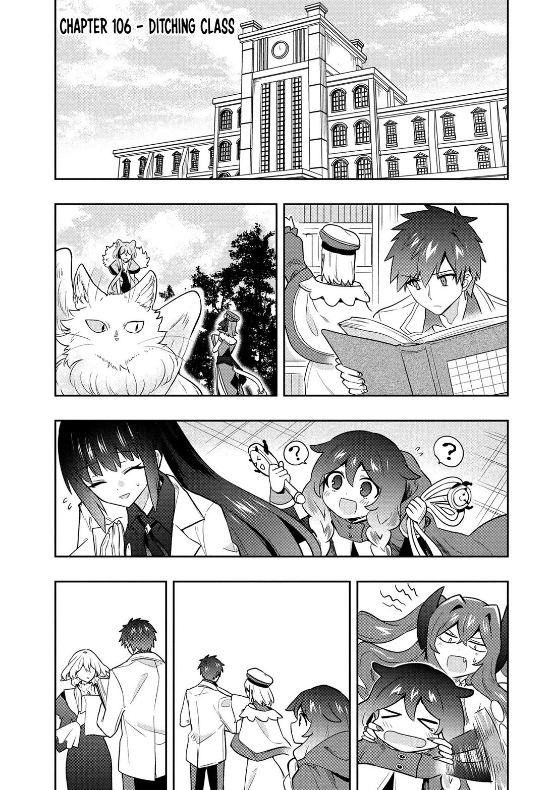 Rokuhime wa Kami Goe ni Koi ni Suru chapter 106 page 1