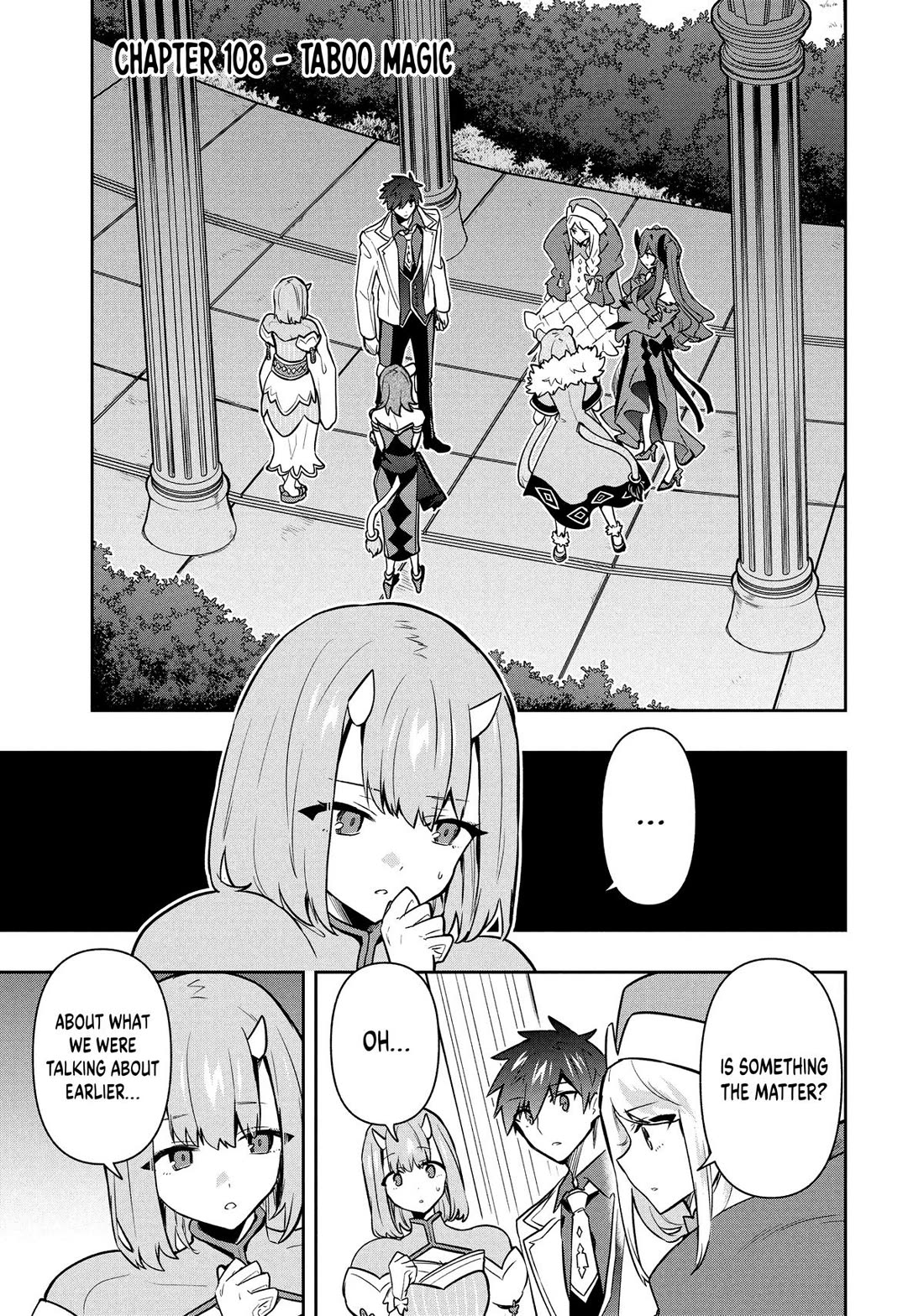Rokuhime wa Kami Goe ni Koi ni Suru chapter 108 page 1