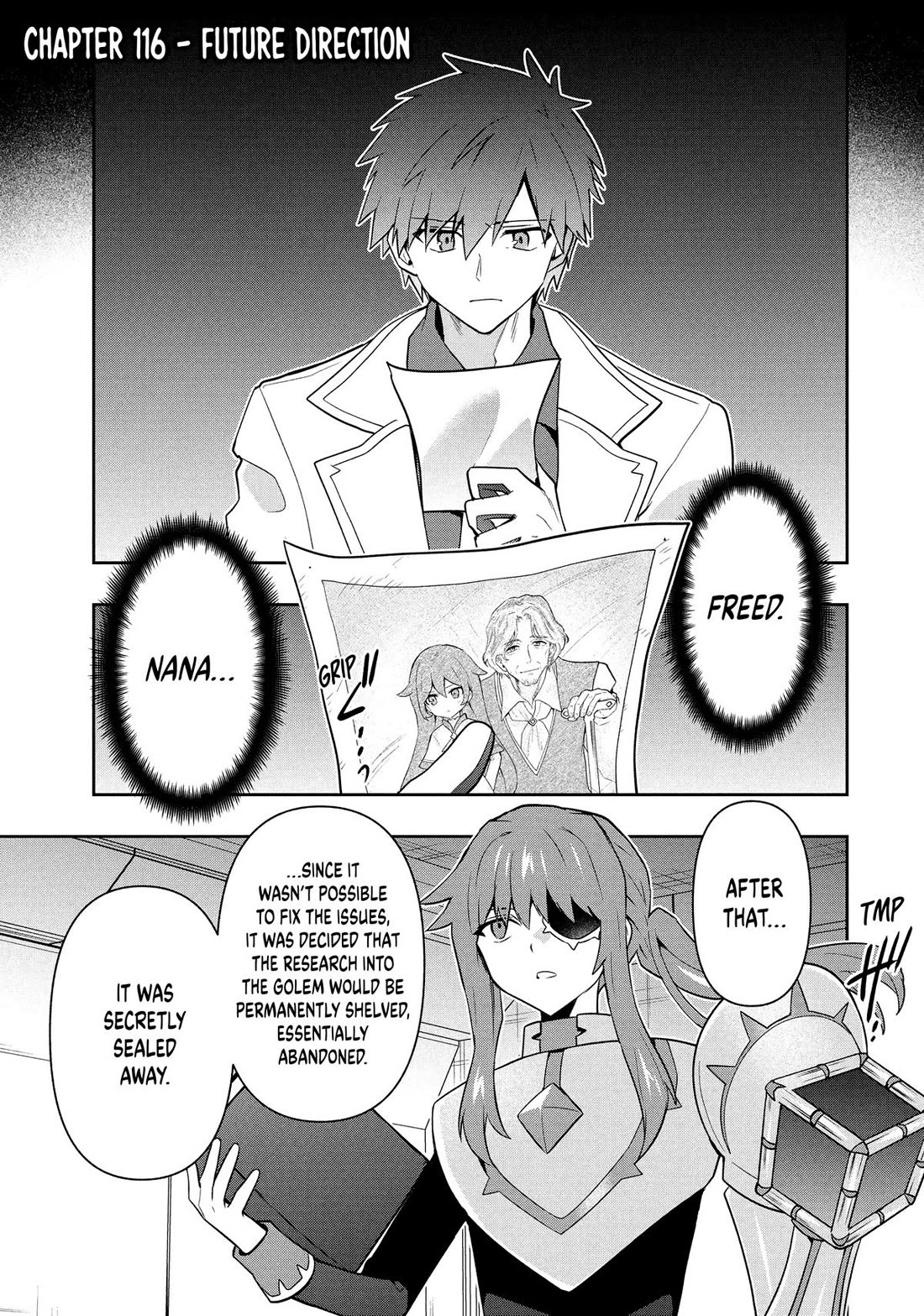 Rokuhime wa Kami Goe ni Koi ni Suru chapter 116 page 1