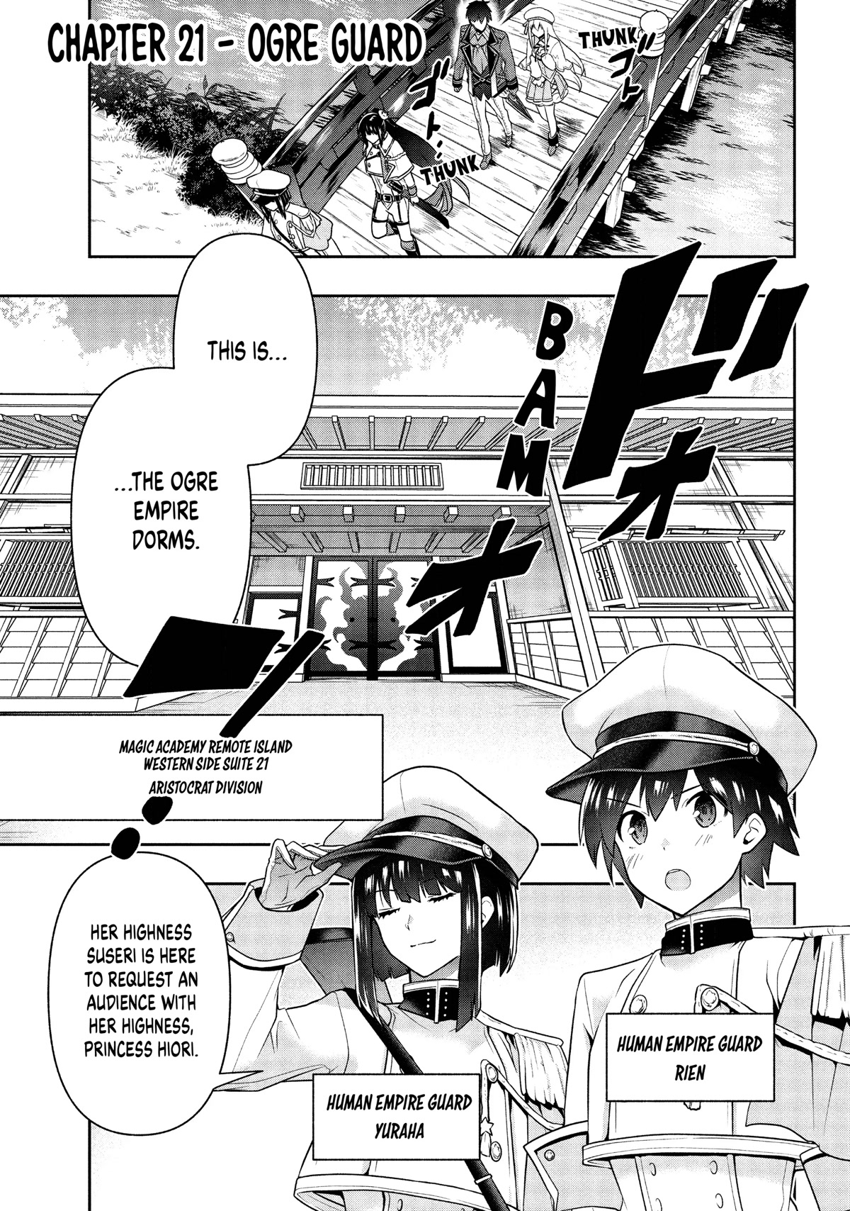 Rokuhime wa Kami Goe ni Koi ni Suru chapter 21 page 1