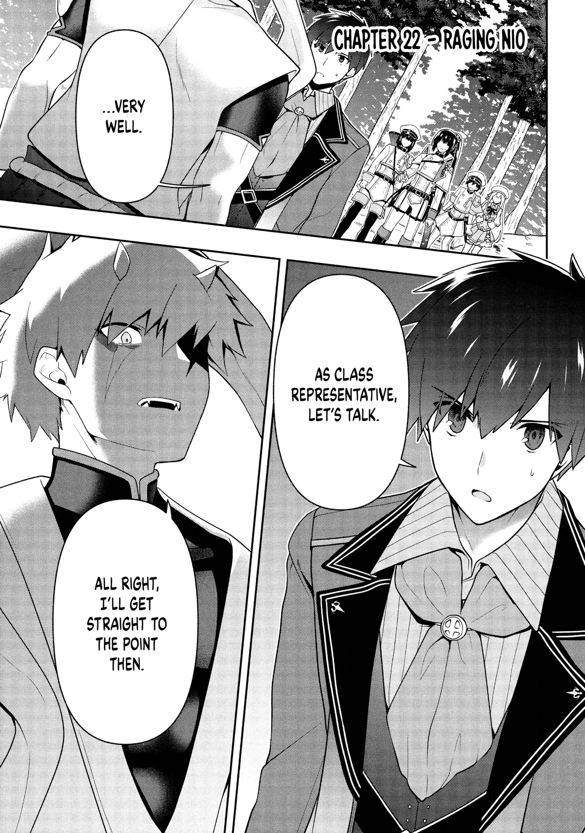 Rokuhime wa Kami Goe ni Koi ni Suru chapter 22 page 1