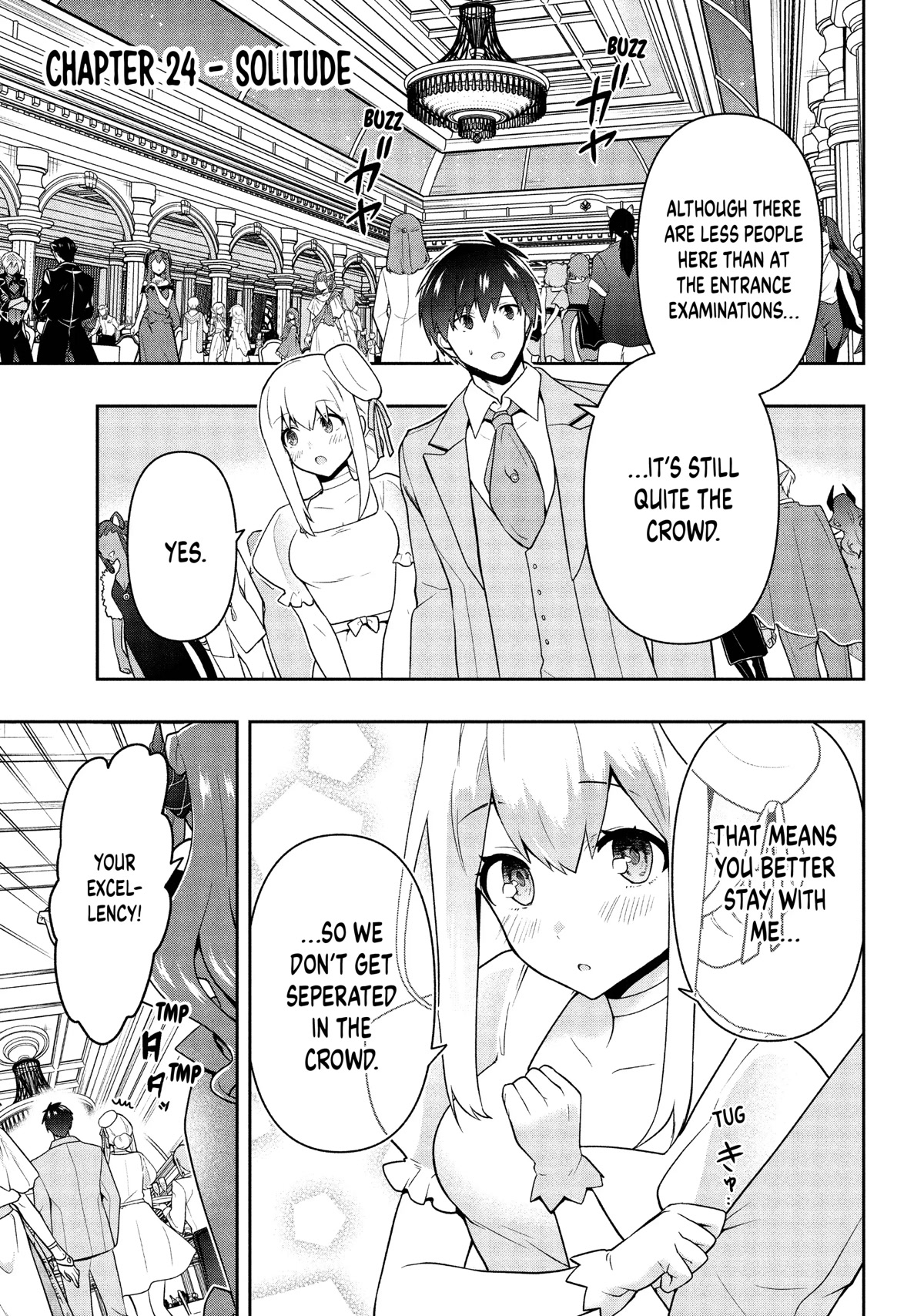 Rokuhime wa Kami Goe ni Koi ni Suru chapter 24 page 1
