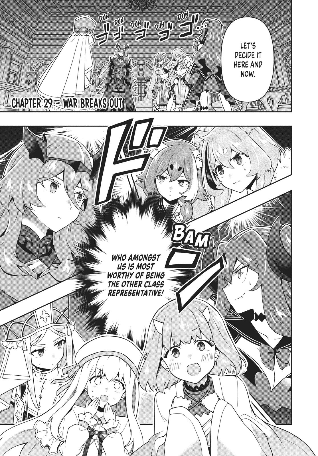 Rokuhime wa Kami Goe ni Koi ni Suru chapter 29 page 1