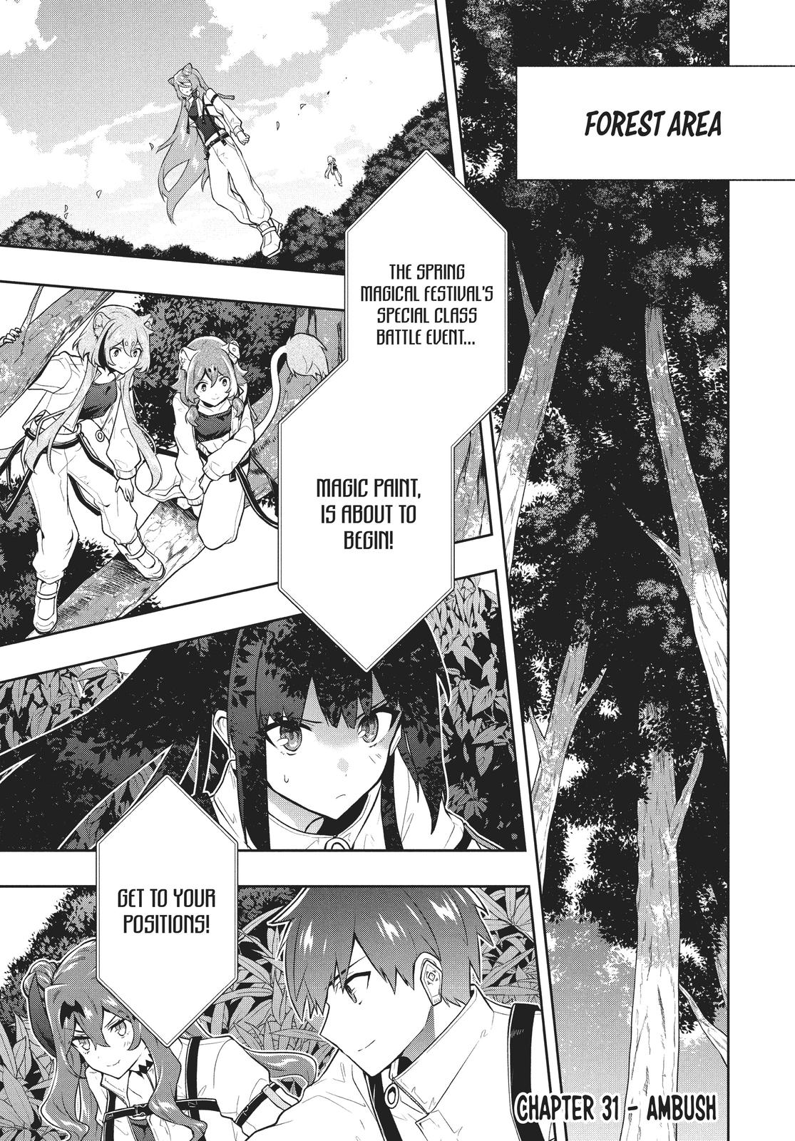 Rokuhime wa Kami Goe ni Koi ni Suru chapter 31 page 1