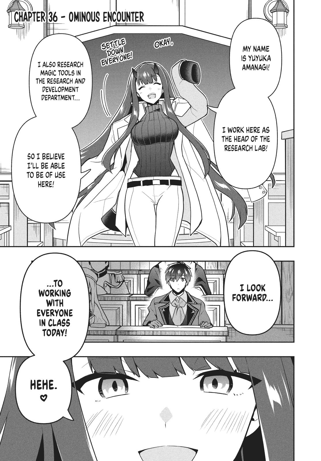 Rokuhime wa Kami Goe ni Koi ni Suru chapter 36 page 1