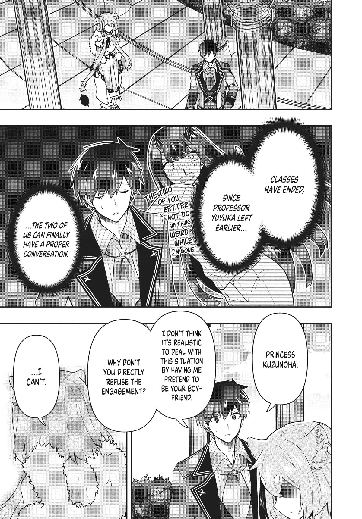 Rokuhime wa Kami Goe ni Koi ni Suru chapter 40 page 8