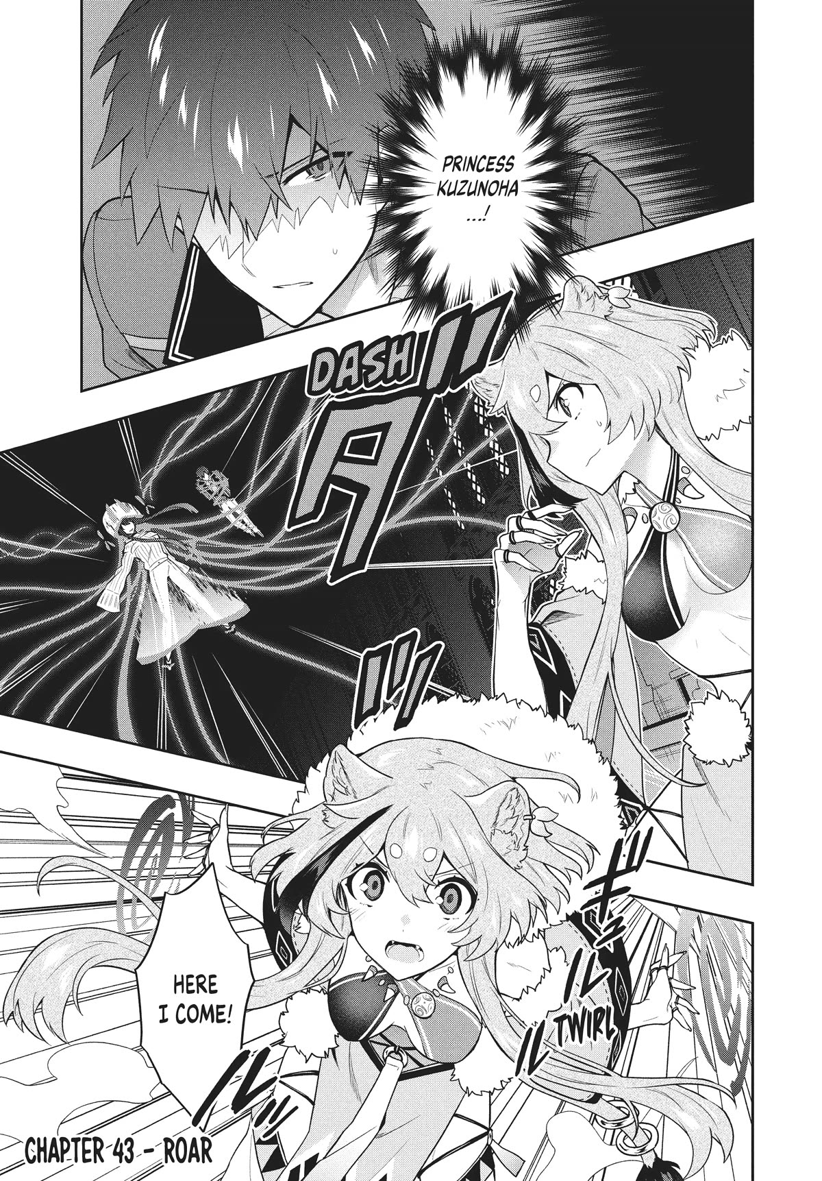 Rokuhime wa Kami Goe ni Koi ni Suru chapter 43 page 1