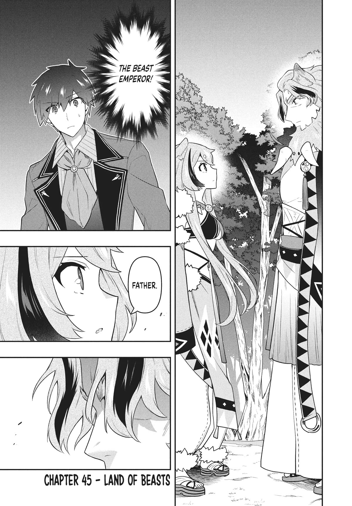 Rokuhime wa Kami Goe ni Koi ni Suru chapter 45 page 1