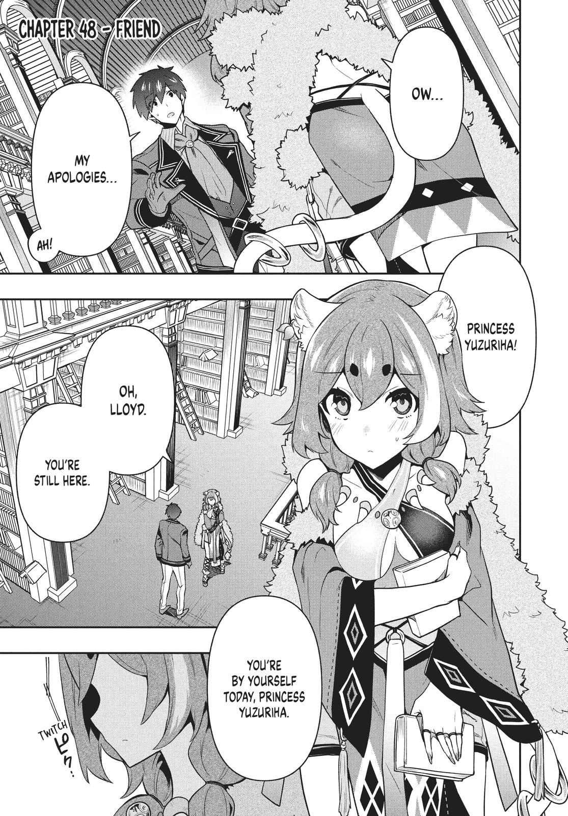 Rokuhime wa Kami Goe ni Koi ni Suru chapter 48 page 1