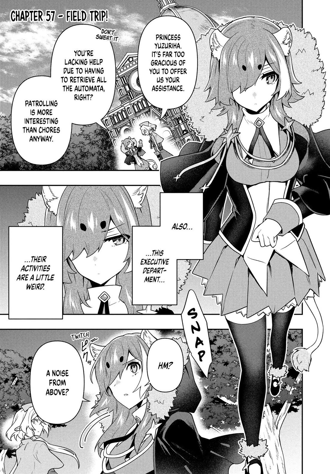 Rokuhime wa Kami Goe ni Koi ni Suru chapter 57 page 1
