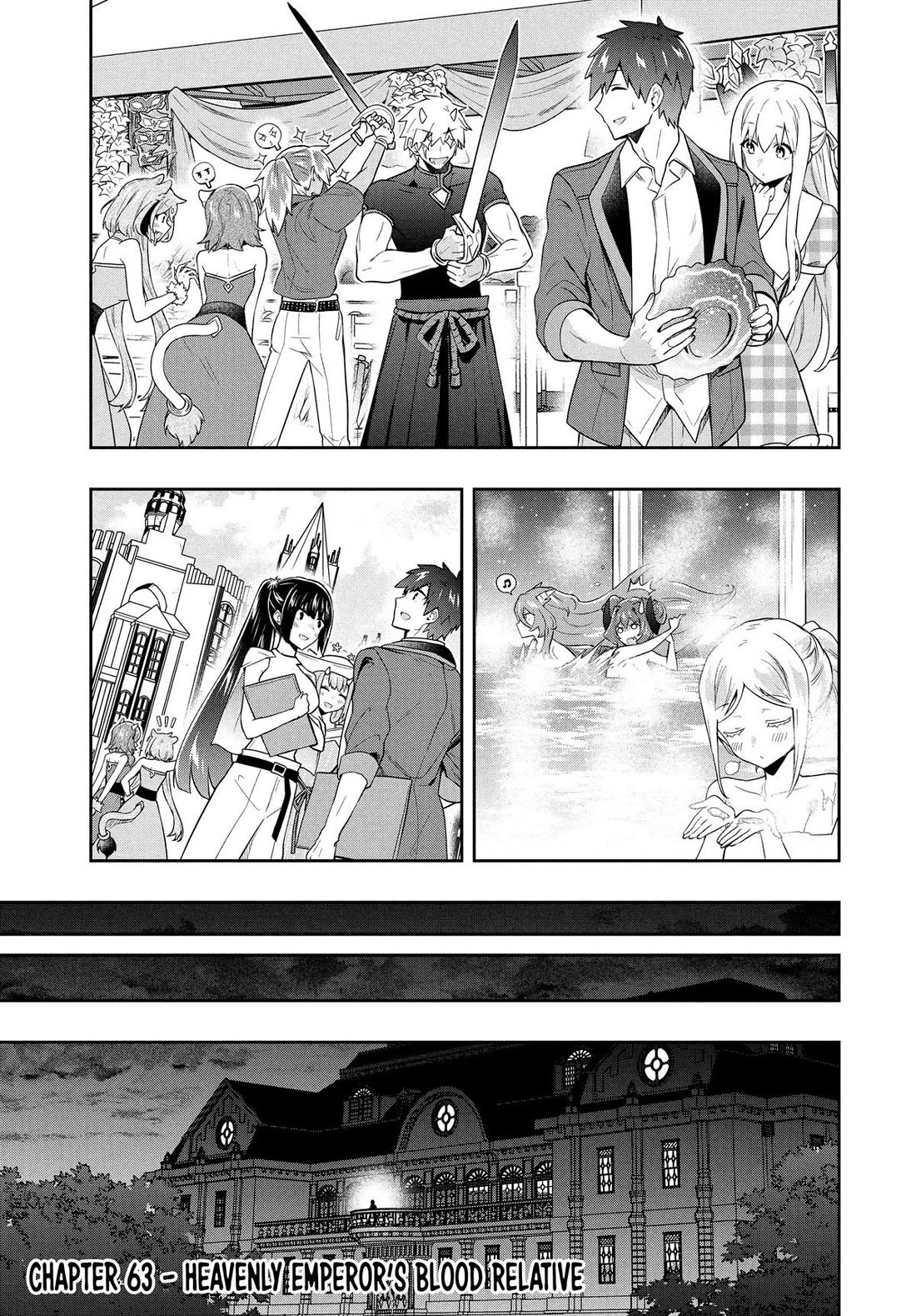 Rokuhime wa Kami Goe ni Koi ni Suru chapter 63 page 1