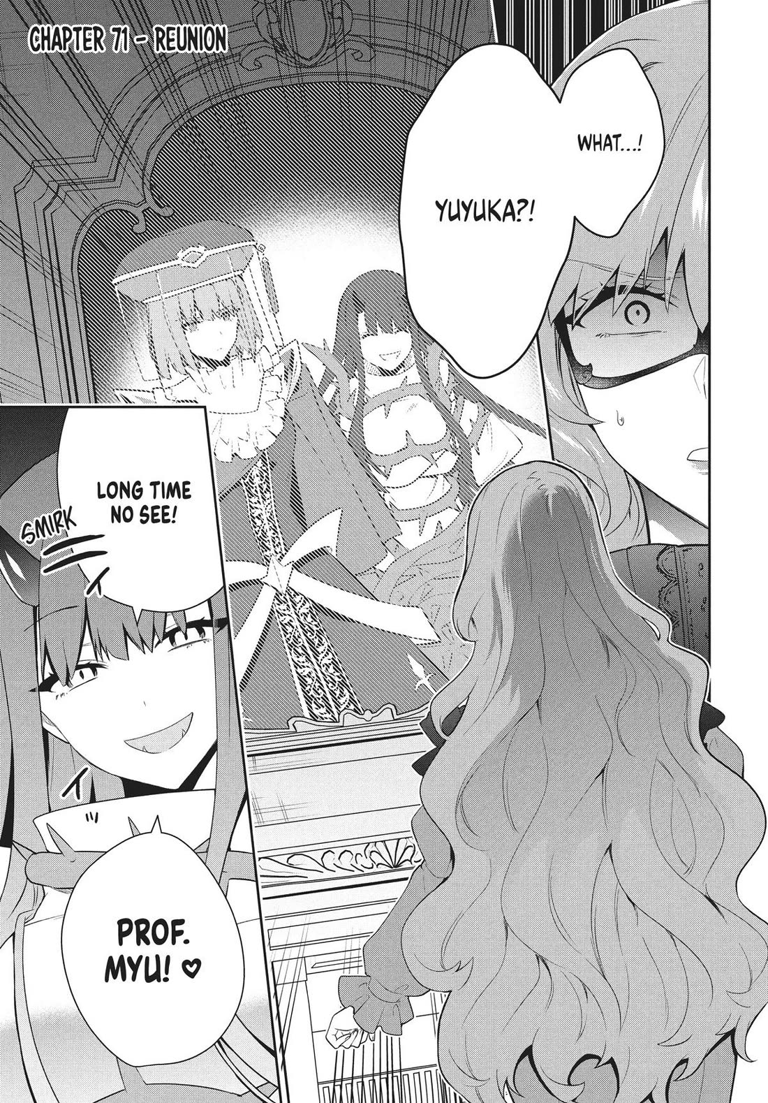 Rokuhime wa Kami Goe ni Koi ni Suru chapter 71 page 1