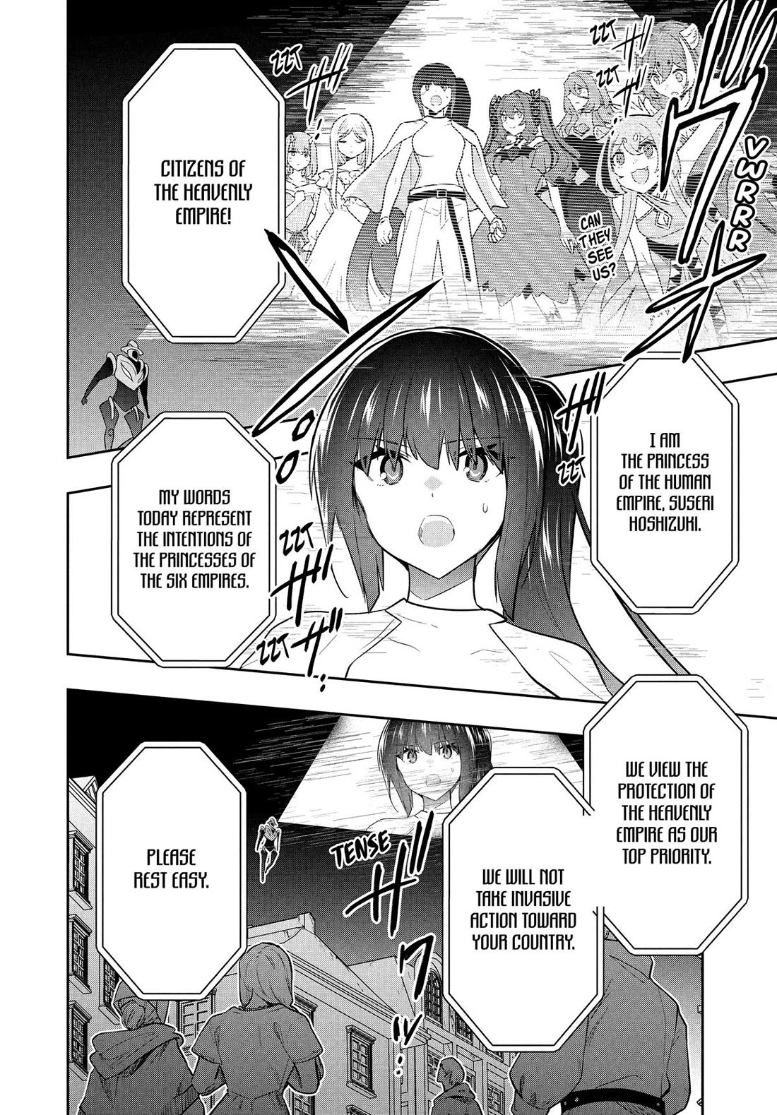 Rokuhime wa Kami Goe ni Koi ni Suru chapter 89 page 12