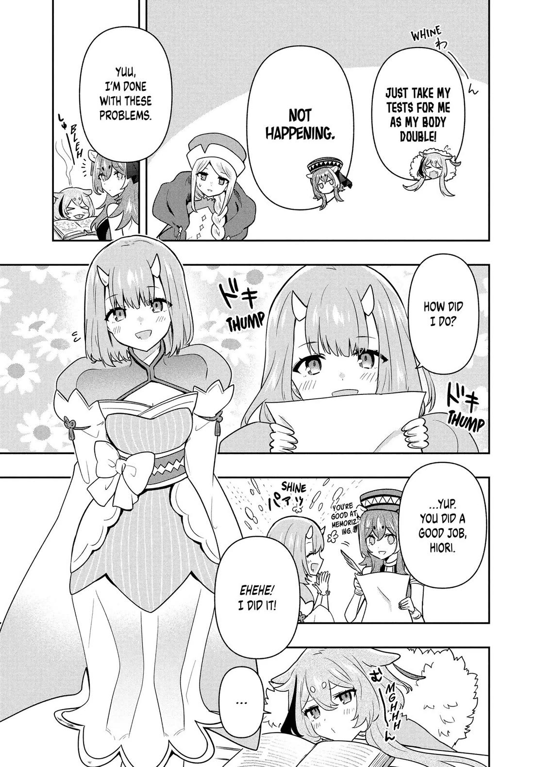 Rokuhime wa Kami Goe ni Koi ni Suru chapter 91 page 9