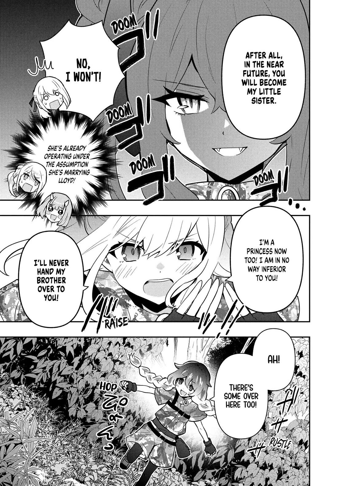 Rokuhime wa Kami Goe ni Koi ni Suru chapter 96 page 17