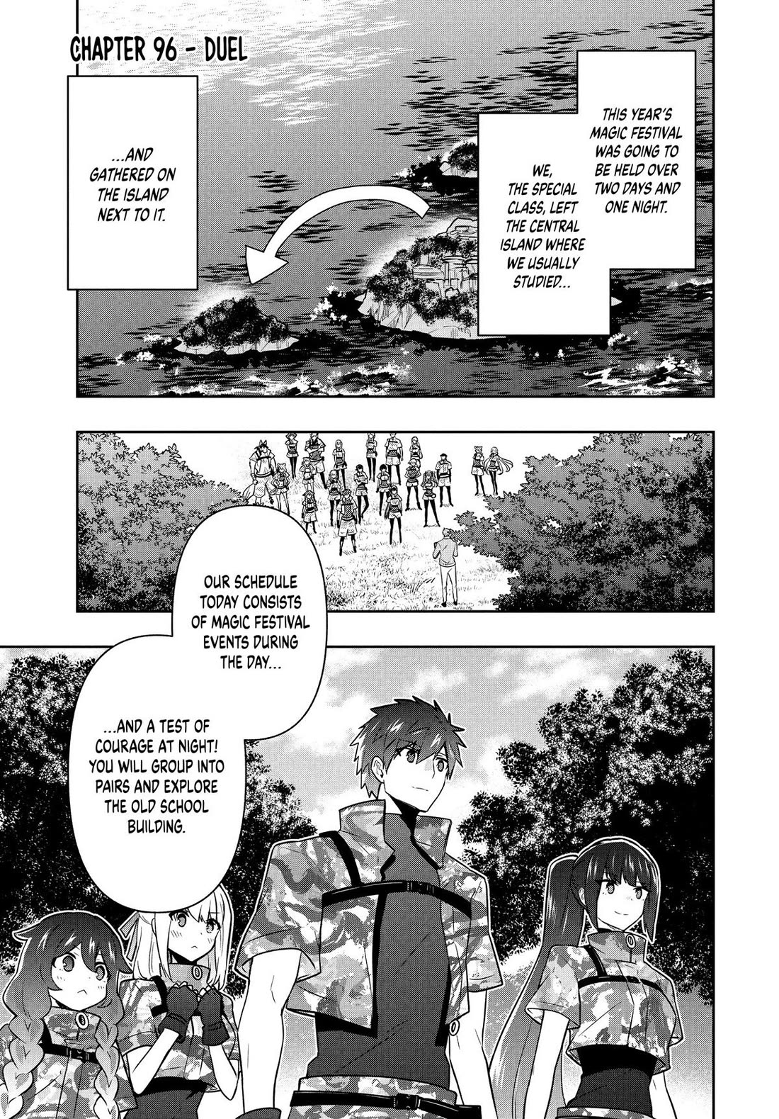 Rokuhime wa Kami Goe ni Koi ni Suru chapter 96 page 3