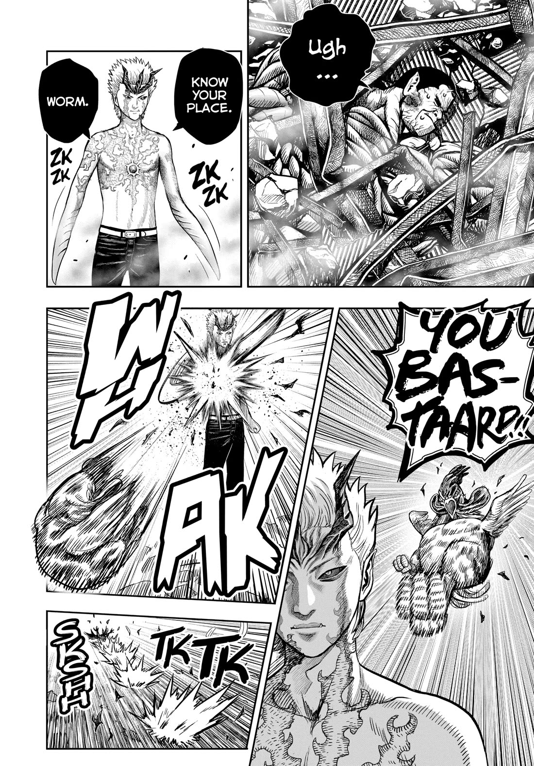 Rooster Fighter chapter 27 page 34