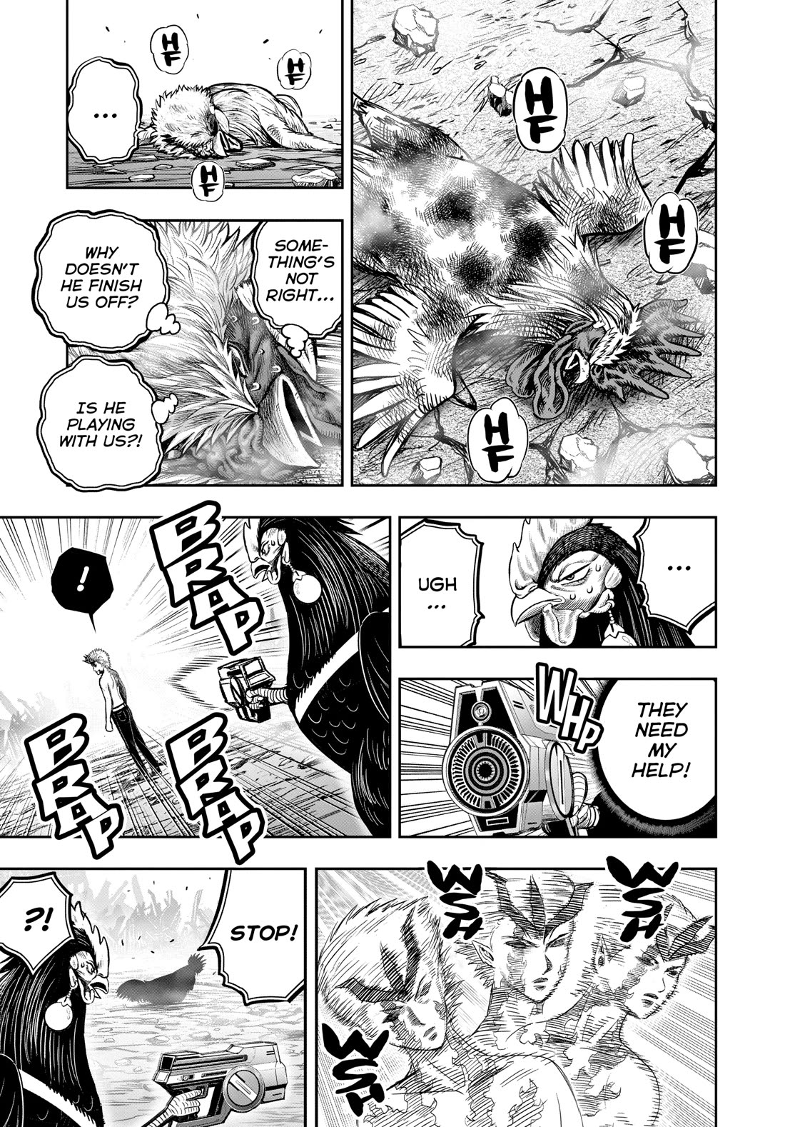 Rooster Fighter chapter 27 page 35