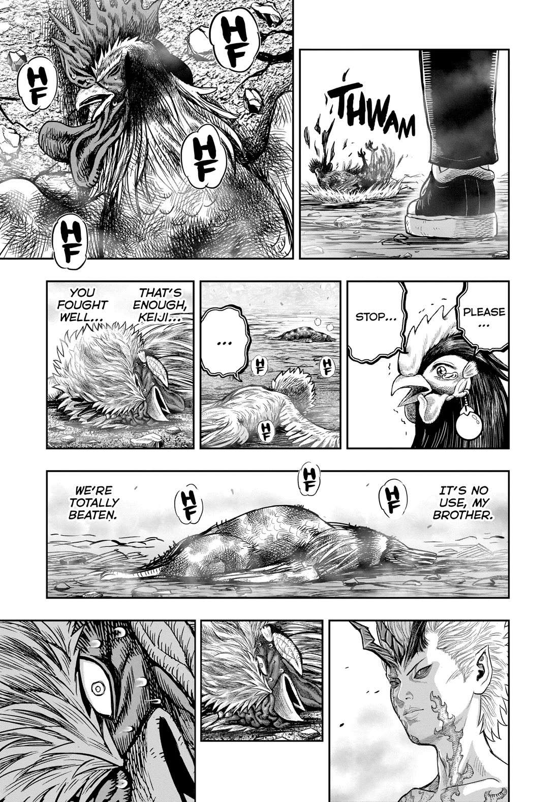 Rooster Fighter chapter 27 page 39