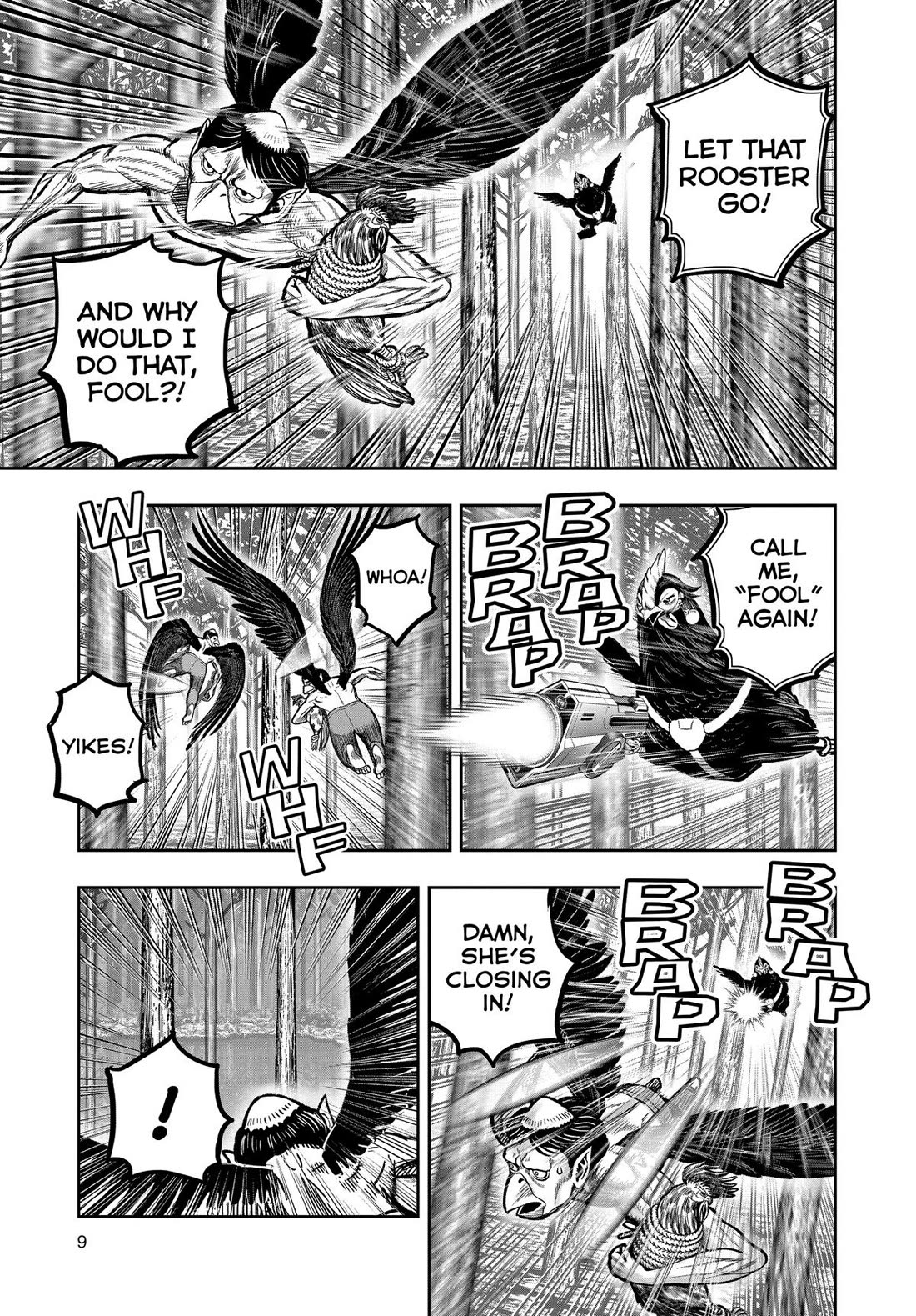 Rooster Fighter chapter 29 page 9